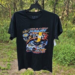 Van Halen Men's Size Large Racing Graphic Band Short Sleeves Tee New